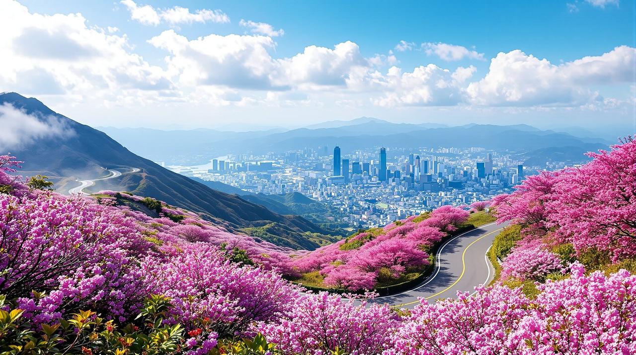 西瓜视频 - 台湾阳明山杜鹃花季全攻略