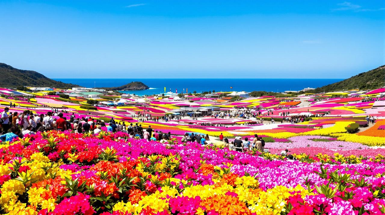 西瓜视频 - 韩国济州岛杜鹃花节精彩回顾